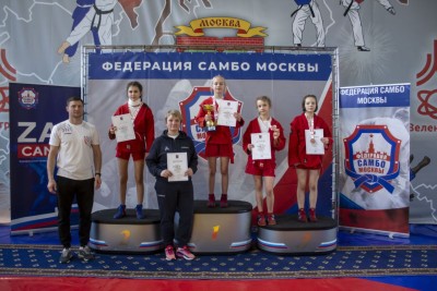 Первенство Москвы по самбо среди юношей и девушек 12–14 лет