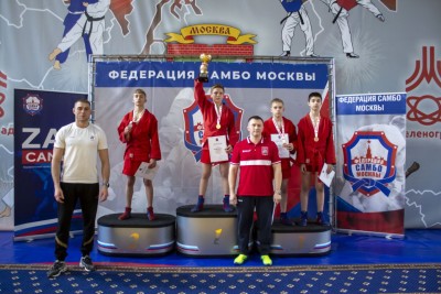 Первенство Москвы по самбо среди юношей и девушек 12–14 лет