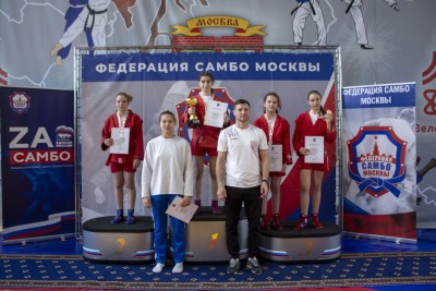Первенство Москвы по самбо среди юношей и девушек 12–14 лет