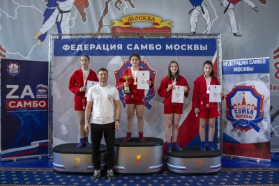 Первенство Москвы по самбо среди юношей и девушек 12–14 лет