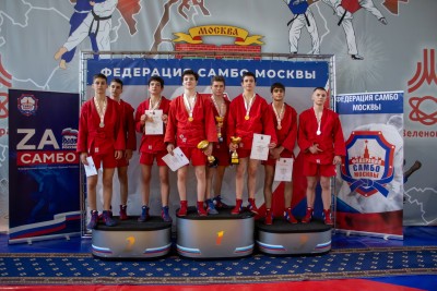 Первенство Москвы по самбо среди юношей и девушек 12–14 лет