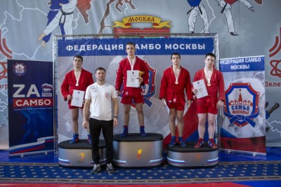 Первенство Москвы по самбо среди юношей и девушек 12–14 лет