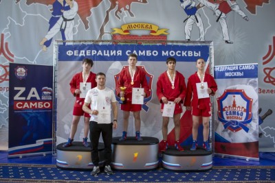Первенство Москвы по самбо среди юношей и девушек 12–14 лет