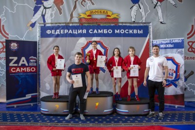 Первенство Москвы по самбо среди юношей и девушек 12–14 лет