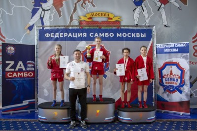 Первенство Москвы по самбо среди юношей и девушек 12–14 лет