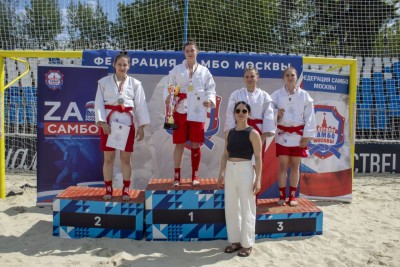 Чемпионат Москвы по пляжному самбо
