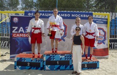 Чемпионат Москвы по пляжному самбо
