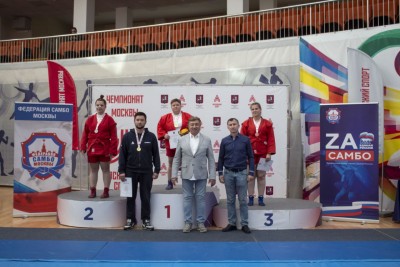 Чемпионат Москвы по боевому самбо среди женщин