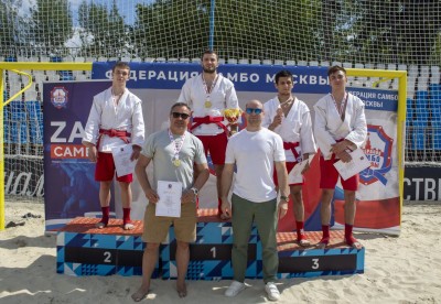 Чемпионат Москвы по пляжному самбо