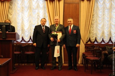 Церемония награждения в Москомспорте
