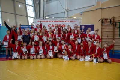 Московская юношеская лига по самбо в Некрасовке