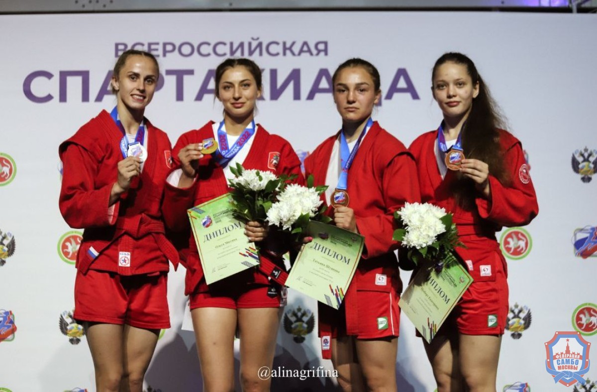 Сборная команда Москвы - победитель в общекомандном зачёте на Первой Всероссийской Спартакиаде среди сильнейших спортсменов по самбо