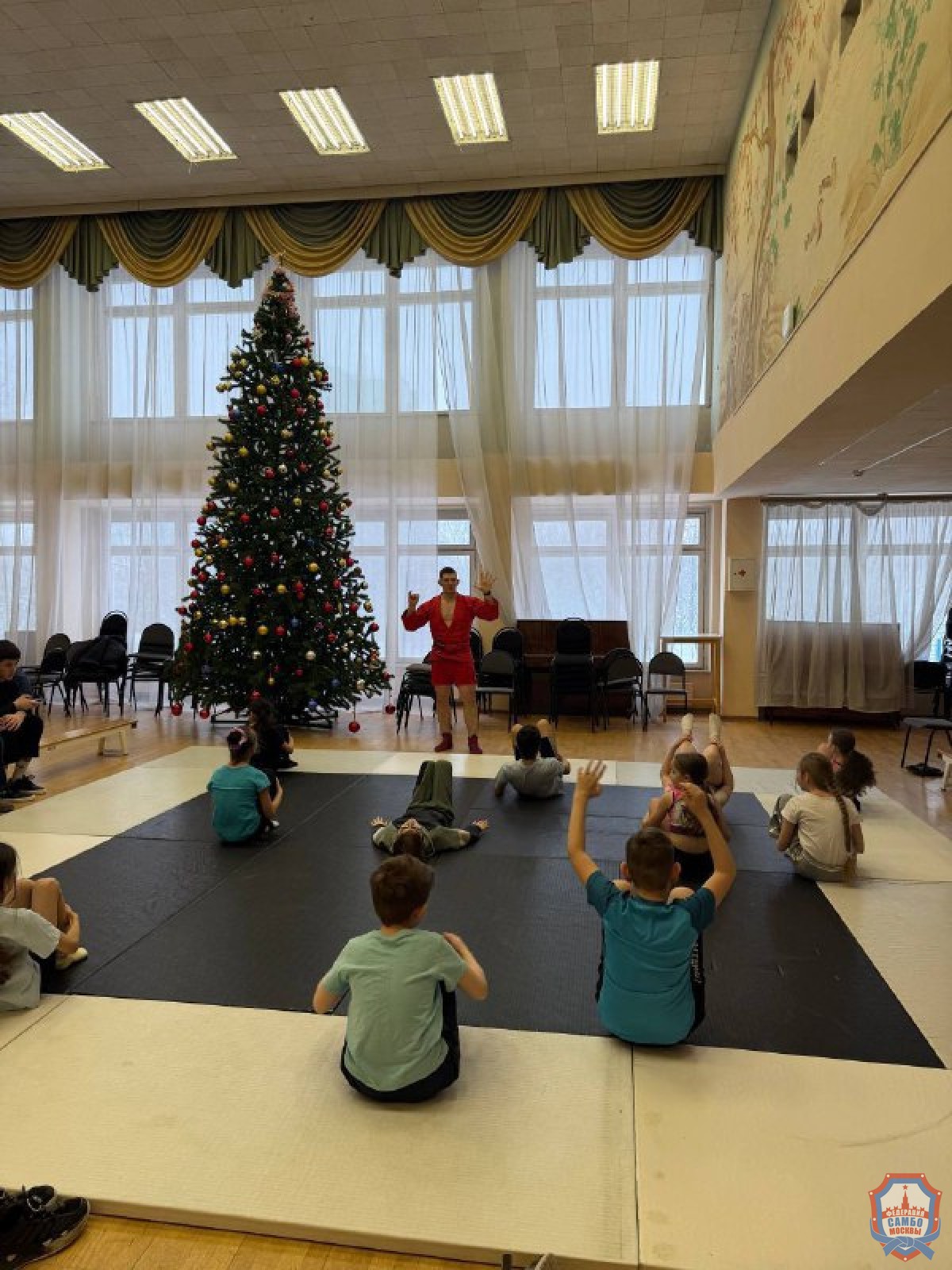 Мастер-класс по самбо на базе ГБОУ Школа № 875