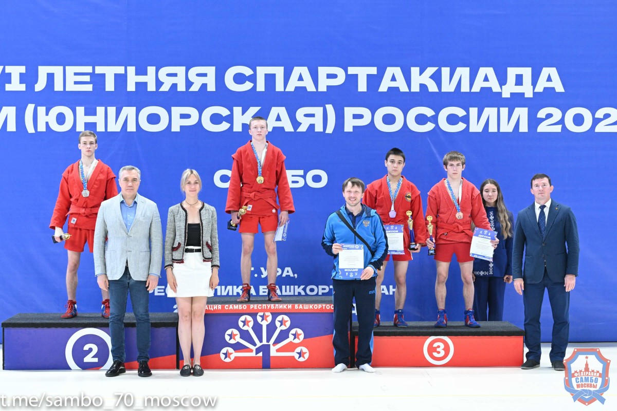 Триумф команды Москвы на VI Летней Спартакиаде молодежи России по самбо!