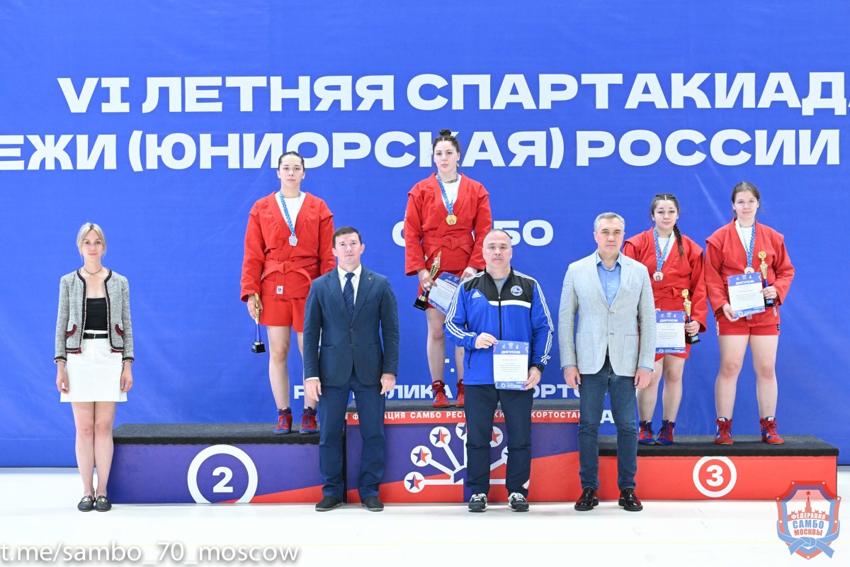 Триумф команды Москвы на VI Летней Спартакиаде молодежи России по самбо!