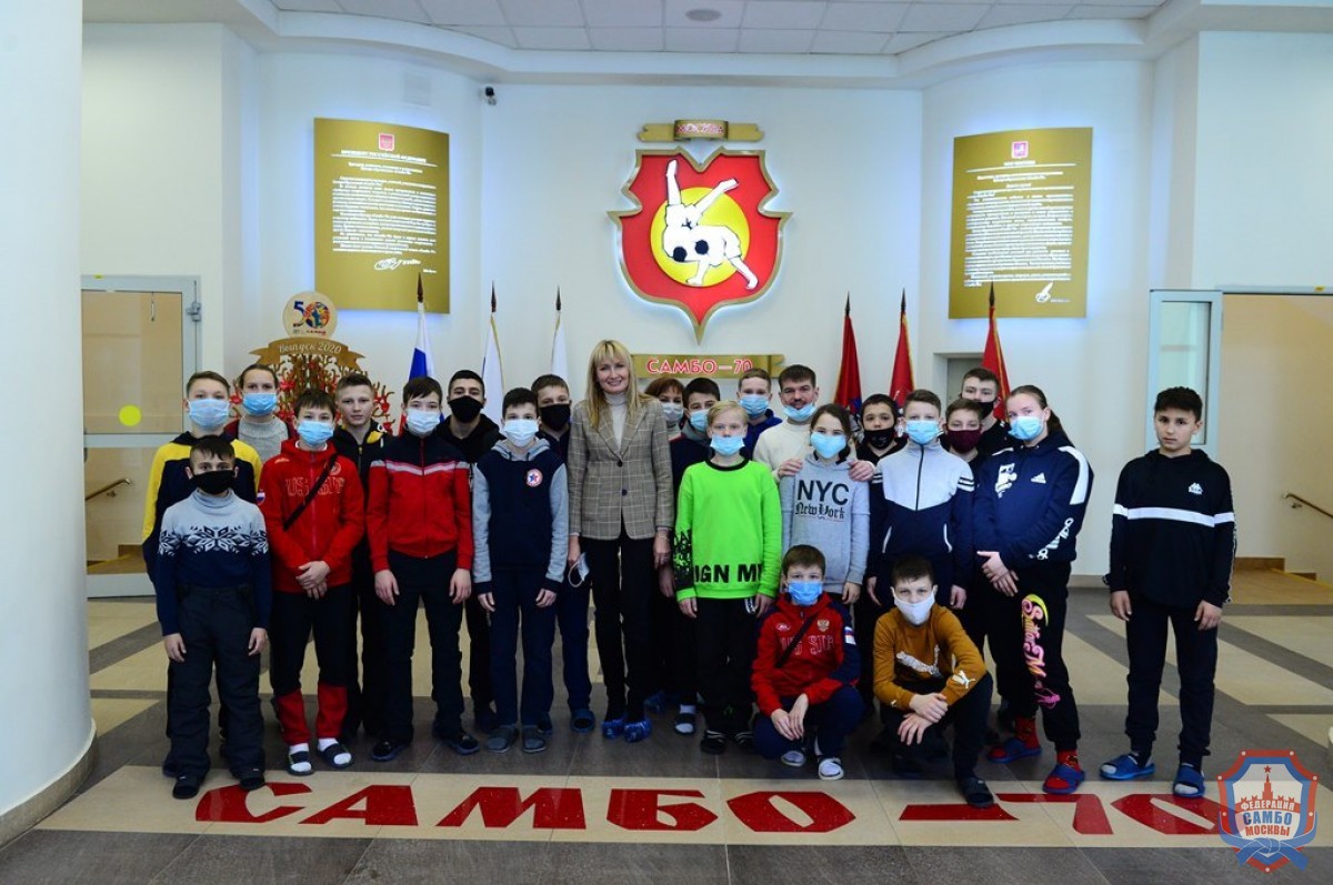 В «Самбо-70» в гости приехали учащиеся спецклассов самбо МБОУ «СОШ № 2» г. Чебоксары