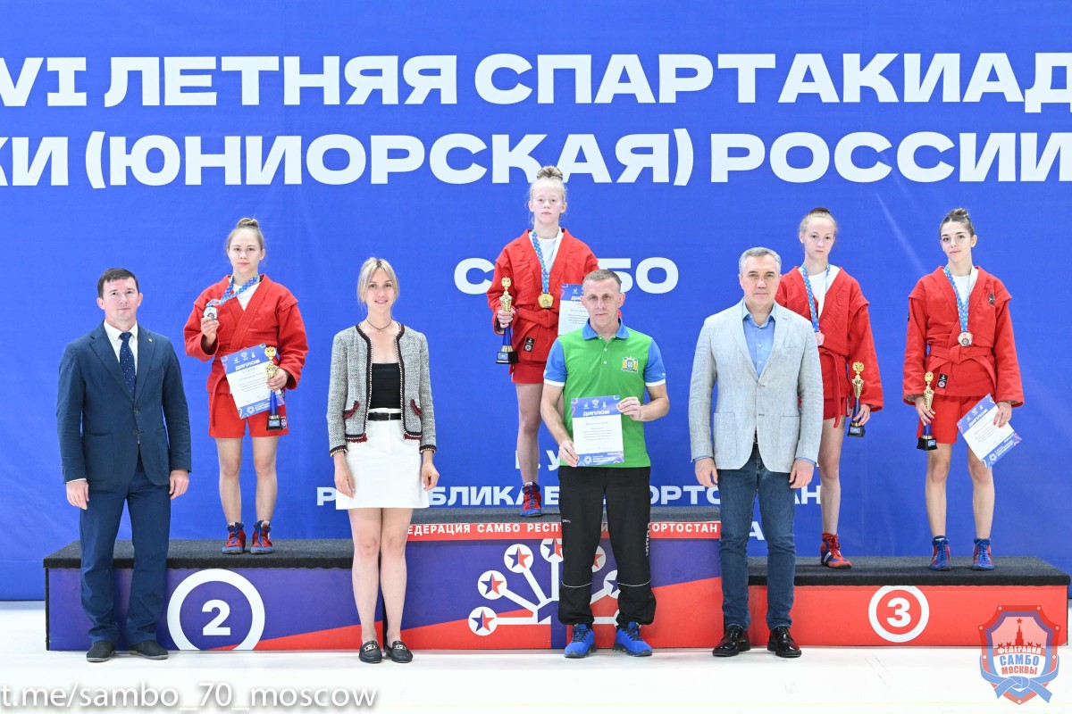 Триумф команды Москвы на VI Летней Спартакиаде молодежи России по самбо!