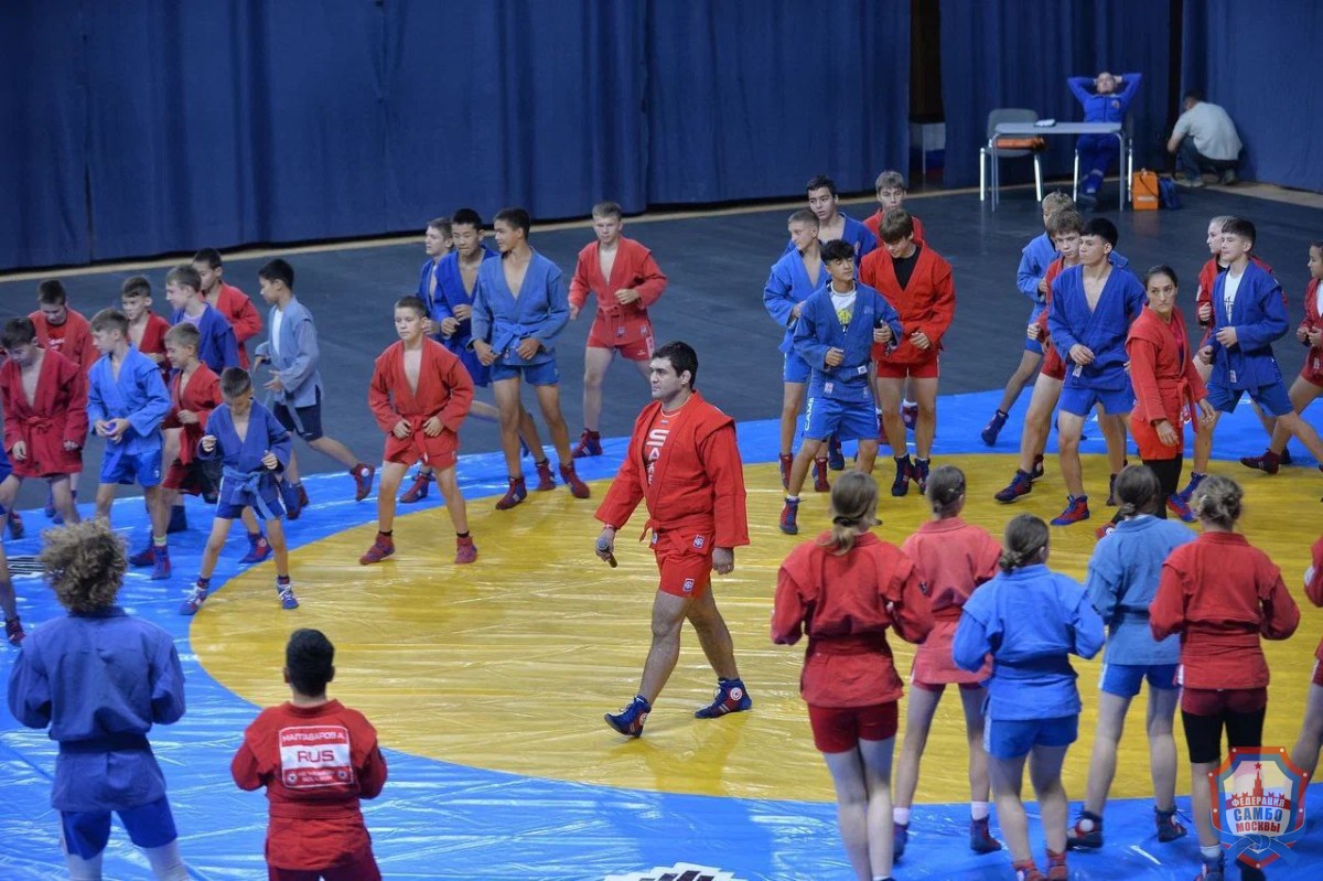Мастер-класс по самбо в Оренбурге от чемпионов мира