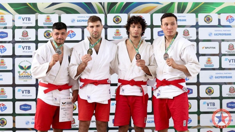 Успех на Чемпионате мира по пляжному самбо в Бразилии