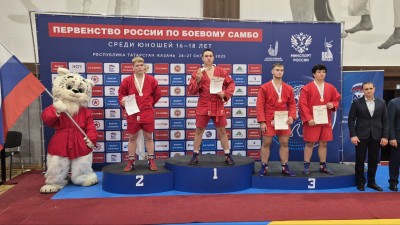 Итоги Первенства России по боевому самбо среди юношей 16-18 лет в Казани