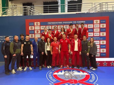 Итоги выступления сборной Москвы на Первенстве России по самбо до 20 лет