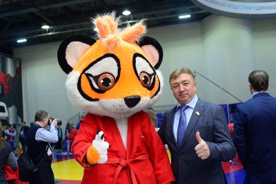Федерация самбо Москвы — участник Международной выставки «Спорт»