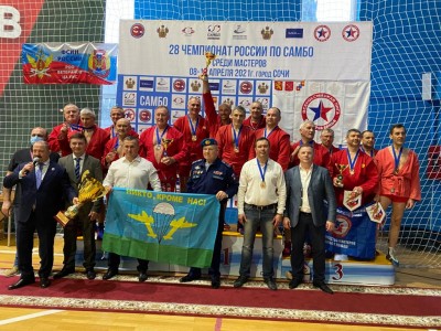 В Адлере прошел 28-й Чемпионат России по самбо среди мастеров