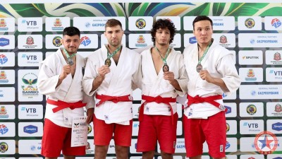 Успех на Чемпионате мира по пляжному самбо в Бразилии