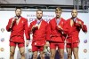 Сборная команда Москвы - победитель в общекомандном зачёте на Первой Всероссийской Спартакиаде среди сильнейших спортсменов по самбо