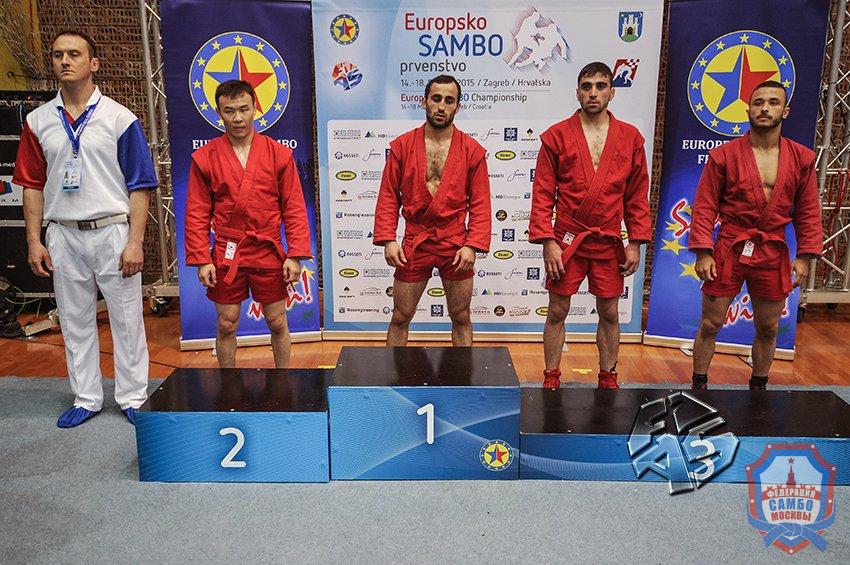 Шесть медалей завоевали москвичи на Чемпионате Европы по самбо в Загребе