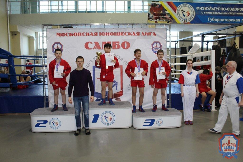 Московская юношеская лига самбо собрала более 300 участников!