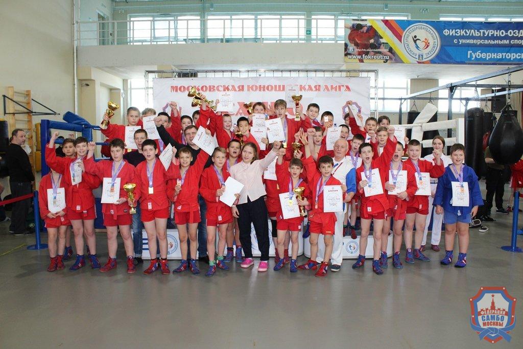 Московская юношеская лига самбо собрала более 300 участников!