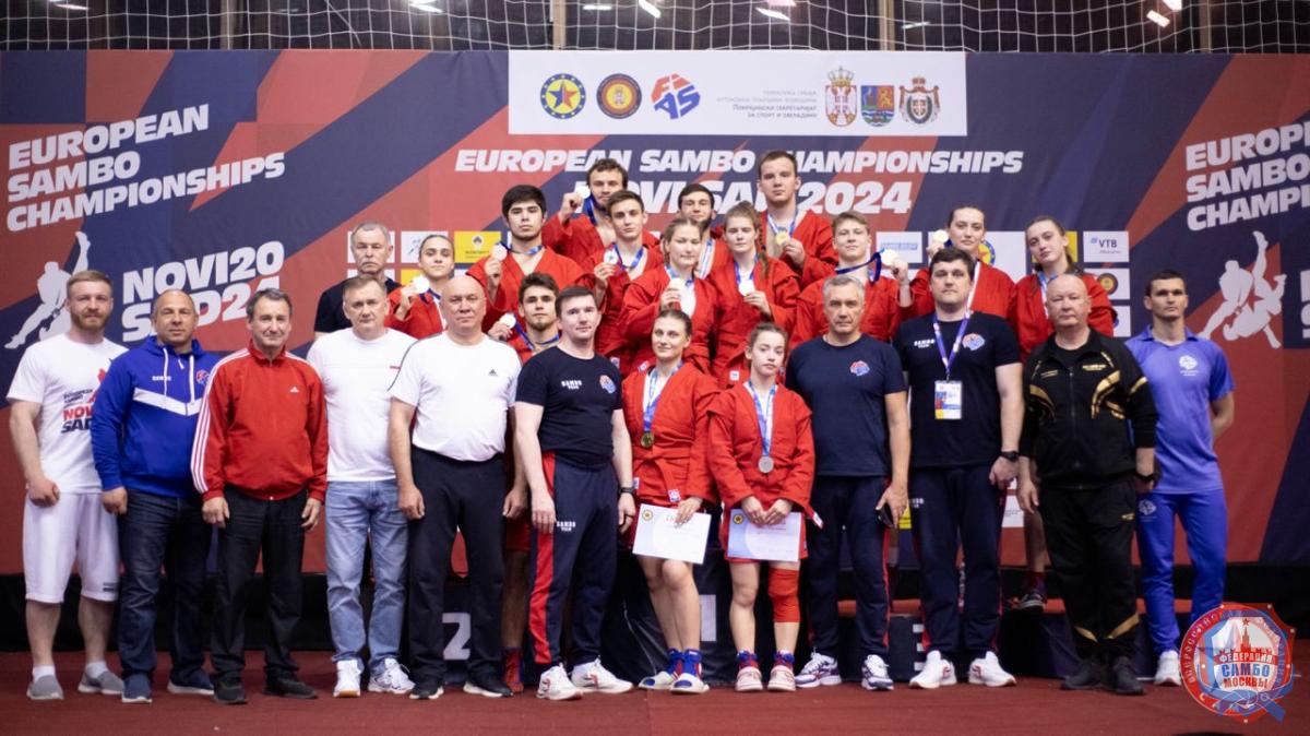 Итоги Чемпионата и Первенства Европы по самбо 2024 в Нови-Сад