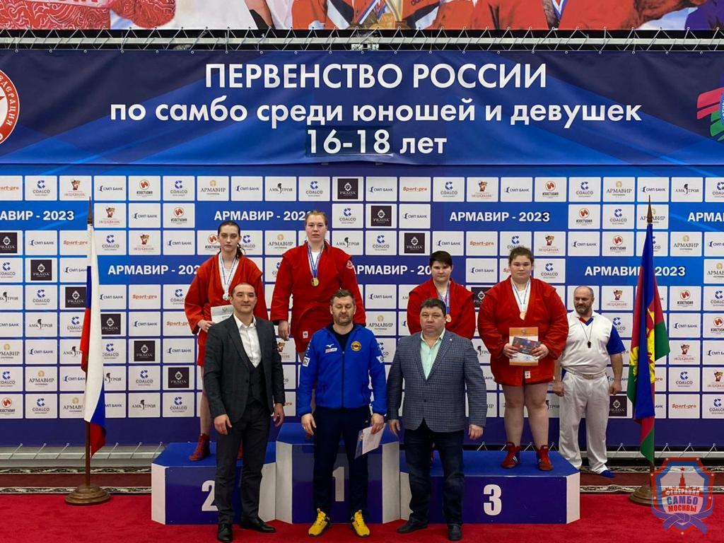 20 медалей на счету сборной Москвы по итогам Первенства России в Армавире