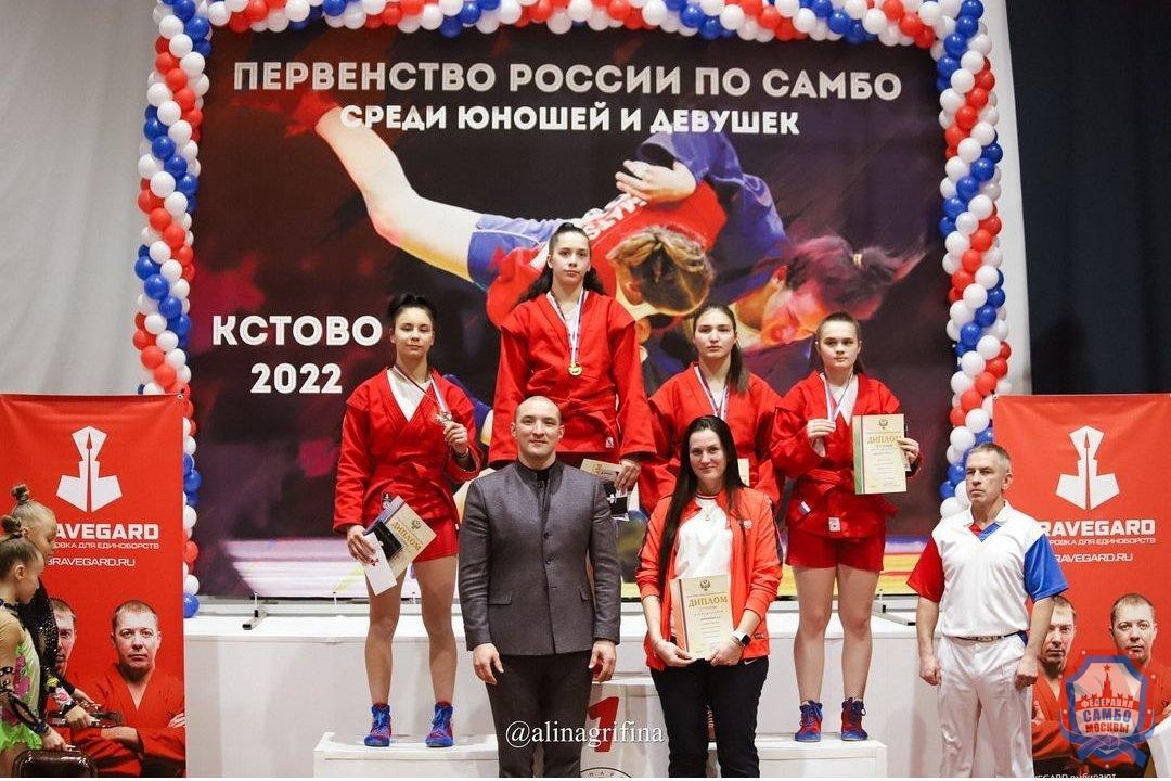 15 медалей на Первенстве России по самбо среди юношей и девушек у москвичей