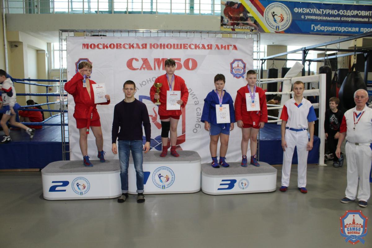 Московская юношеская лига самбо собрала более 300 участников!