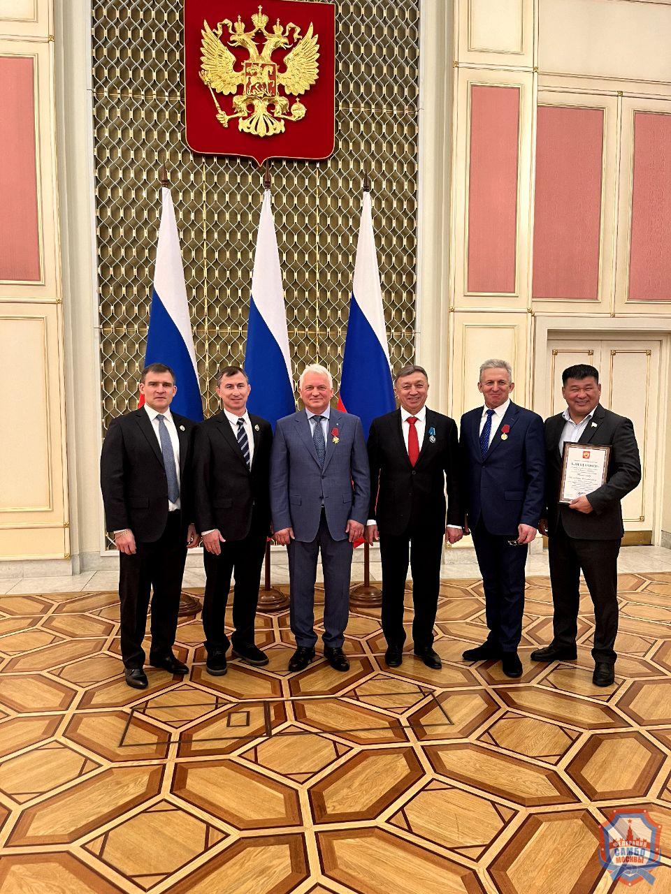 Награждение в Доме Правительства РФ