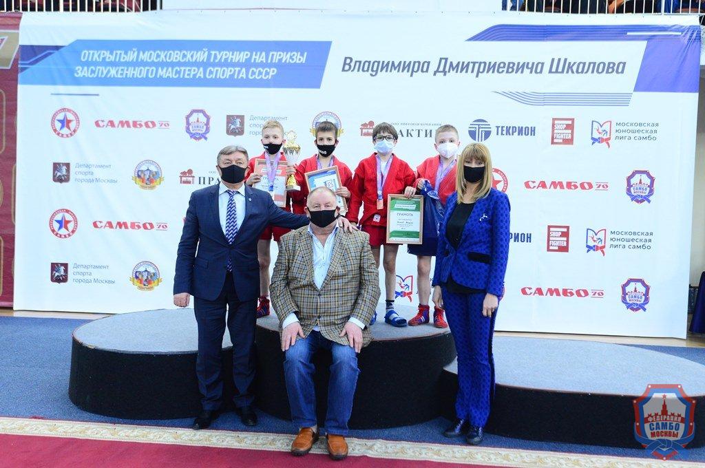 Открытый московский турнир по самбо «На призы ЗМС СССР Владимира Дмитриевича Шкалова» собрал более 250 спортсменов
