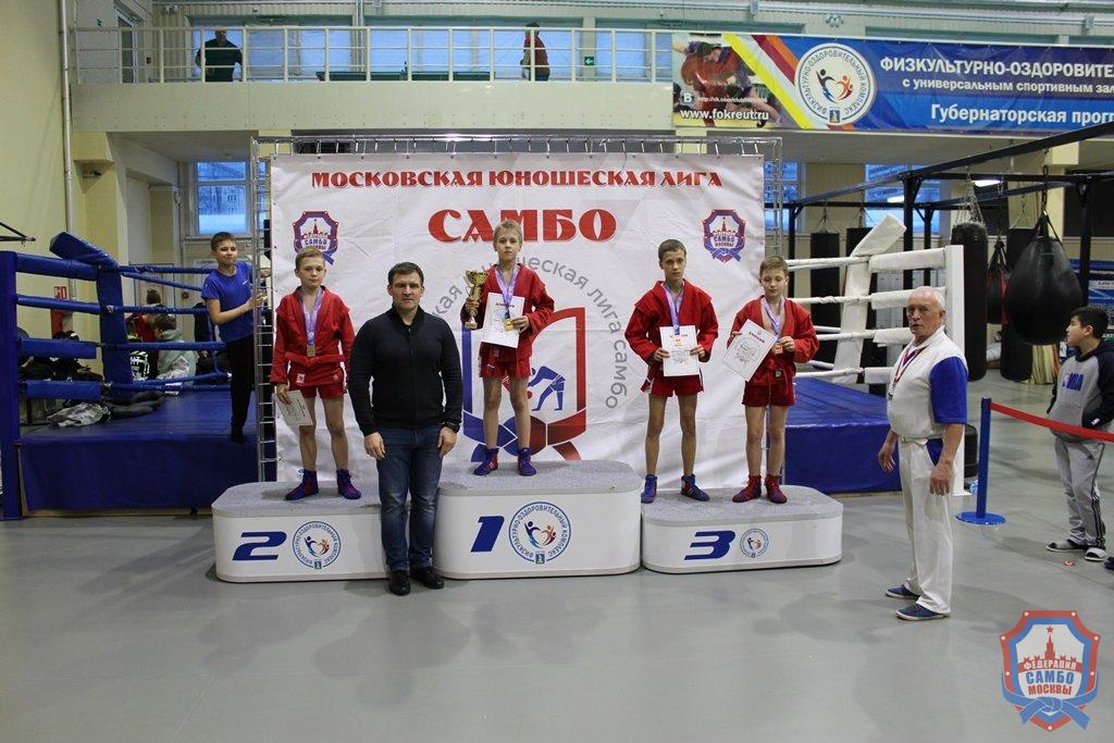 Московская юношеская лига самбо собрала более 300 участников!