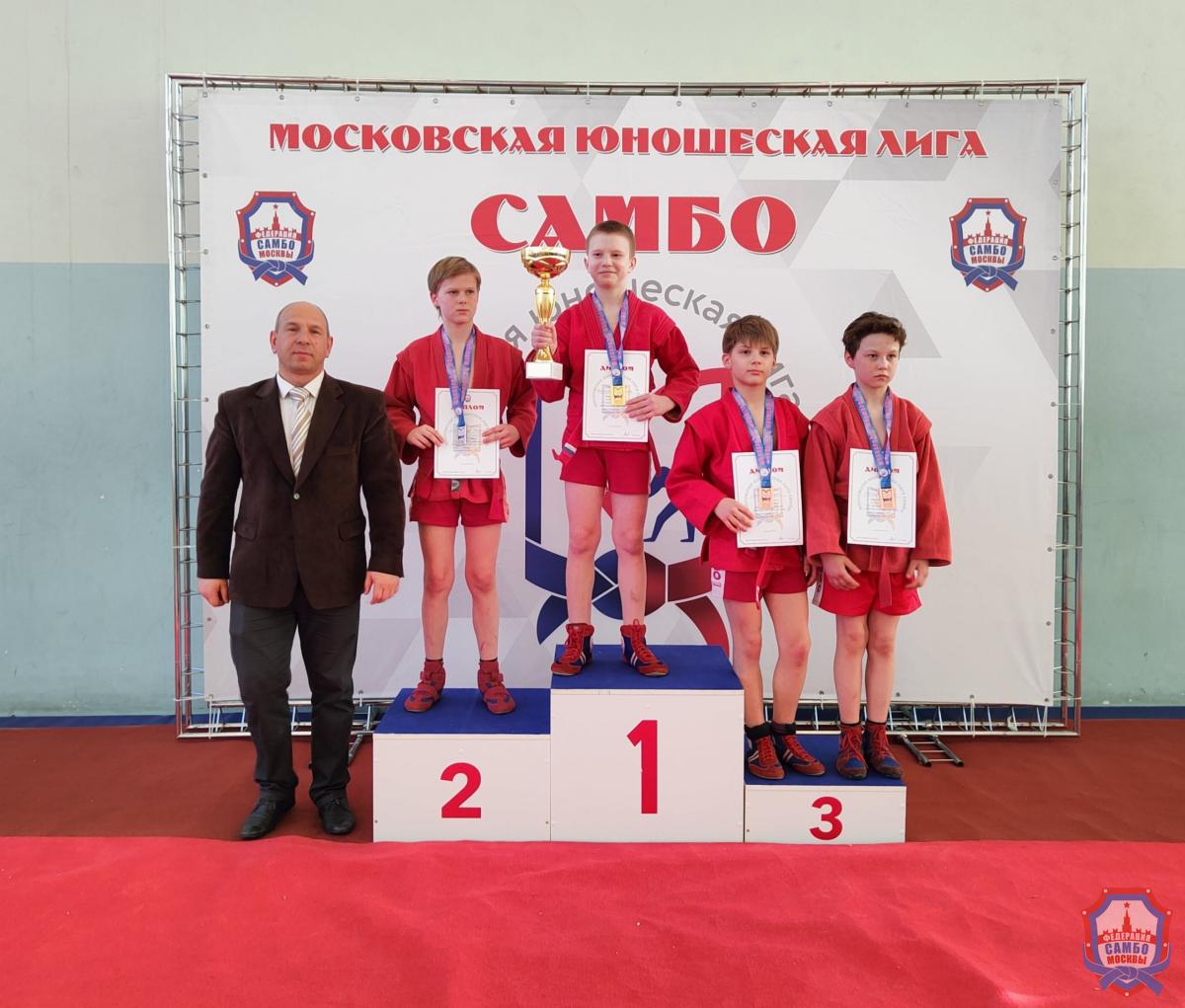 Московская юношеская лига самбо прошла в Измайлово
