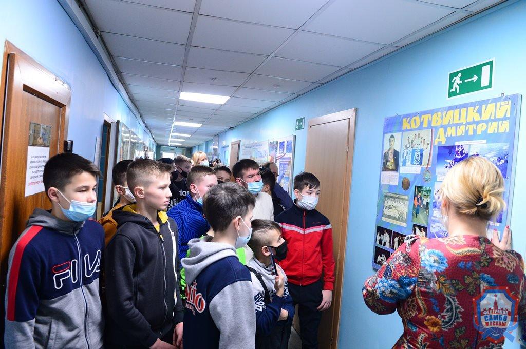 В «Самбо-70» в гости приехали учащиеся спецклассов самбо МБОУ «СОШ № 2» г. Чебоксары