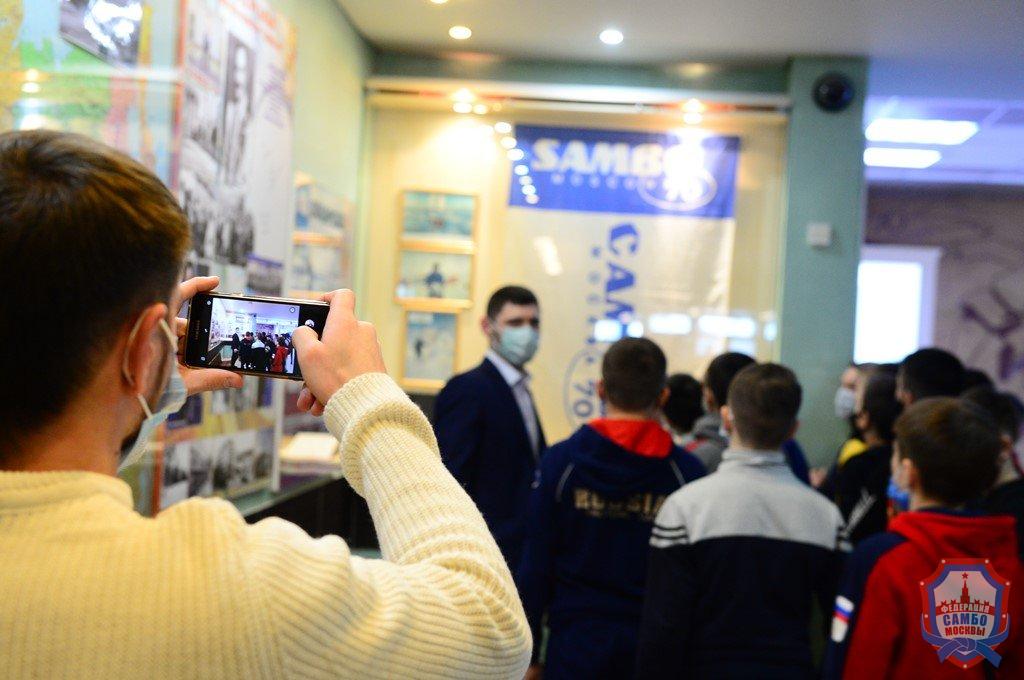 В «Самбо-70» в гости приехали учащиеся спецклассов самбо МБОУ «СОШ № 2» г. Чебоксары