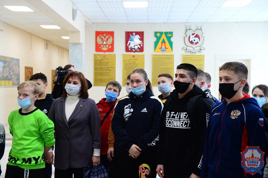 В «Самбо-70» в гости приехали учащиеся спецклассов самбо МБОУ «СОШ № 2» г. Чебоксары