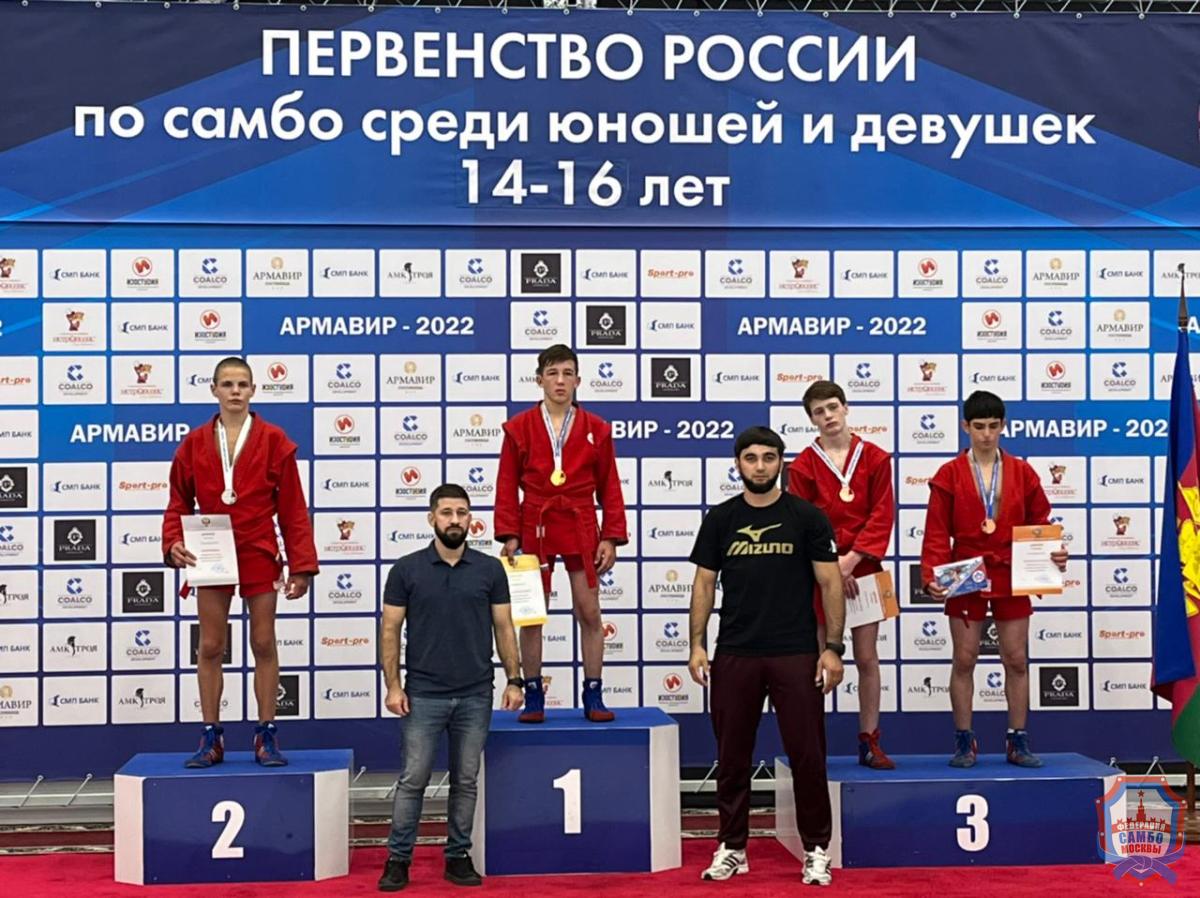 Итоги Первенства России по самбо среди юношей и девушек 14-16 лет