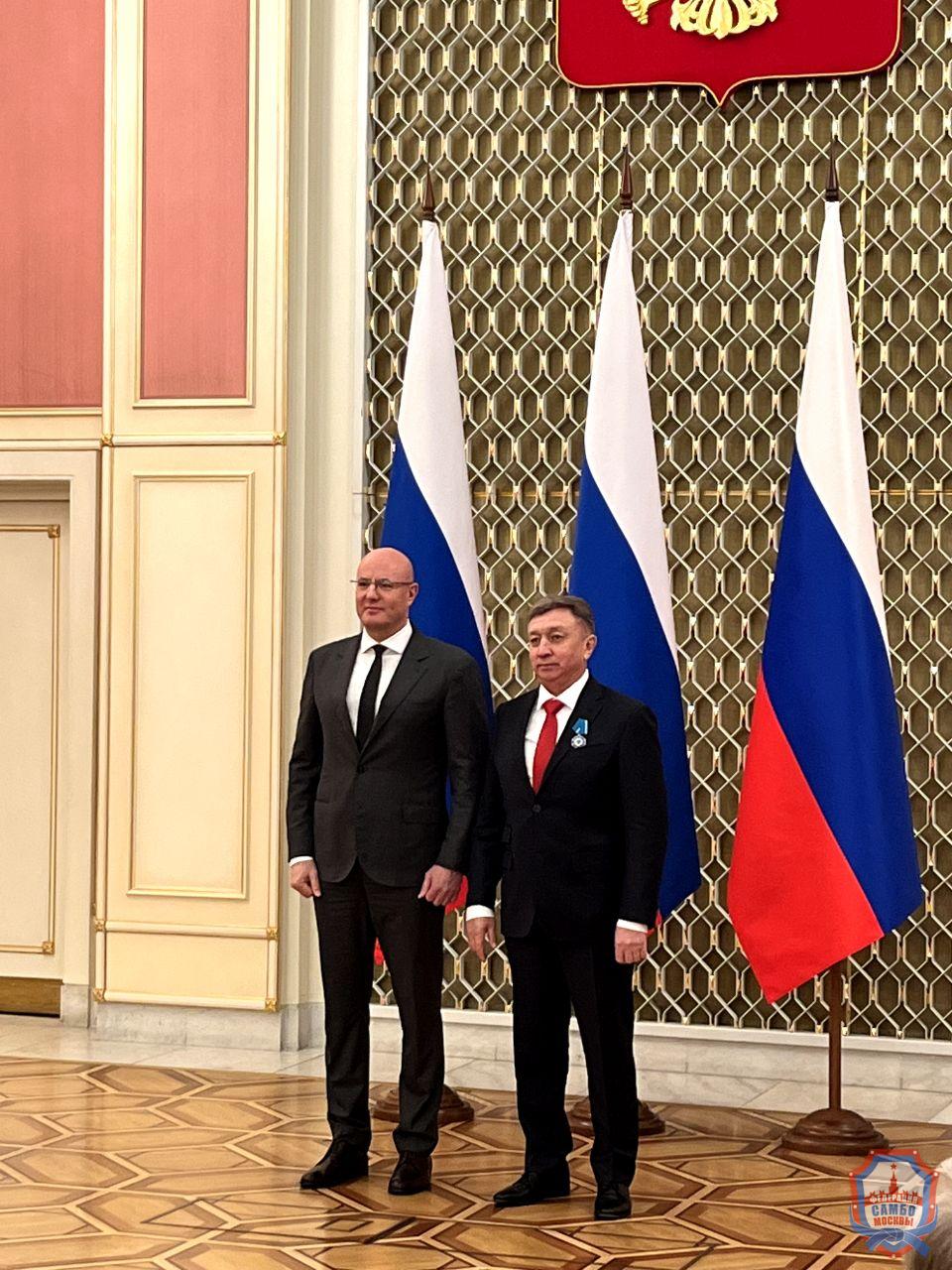 Награждение в Доме Правительства РФ