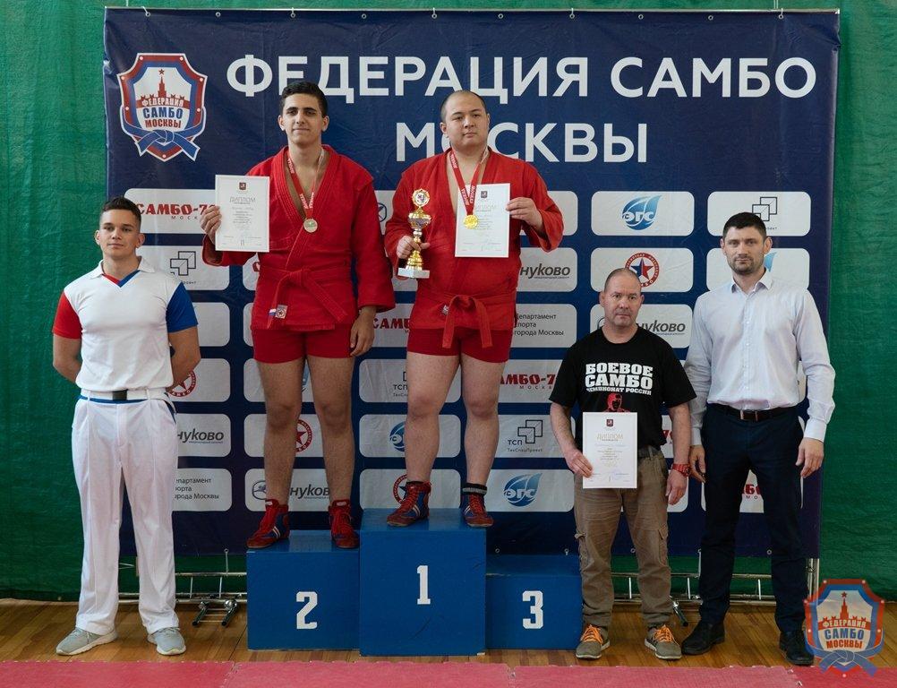 Первенство Москвы по боевому самбо среди юношей 16-18 лет прошло в ФОК "Ясенево"
