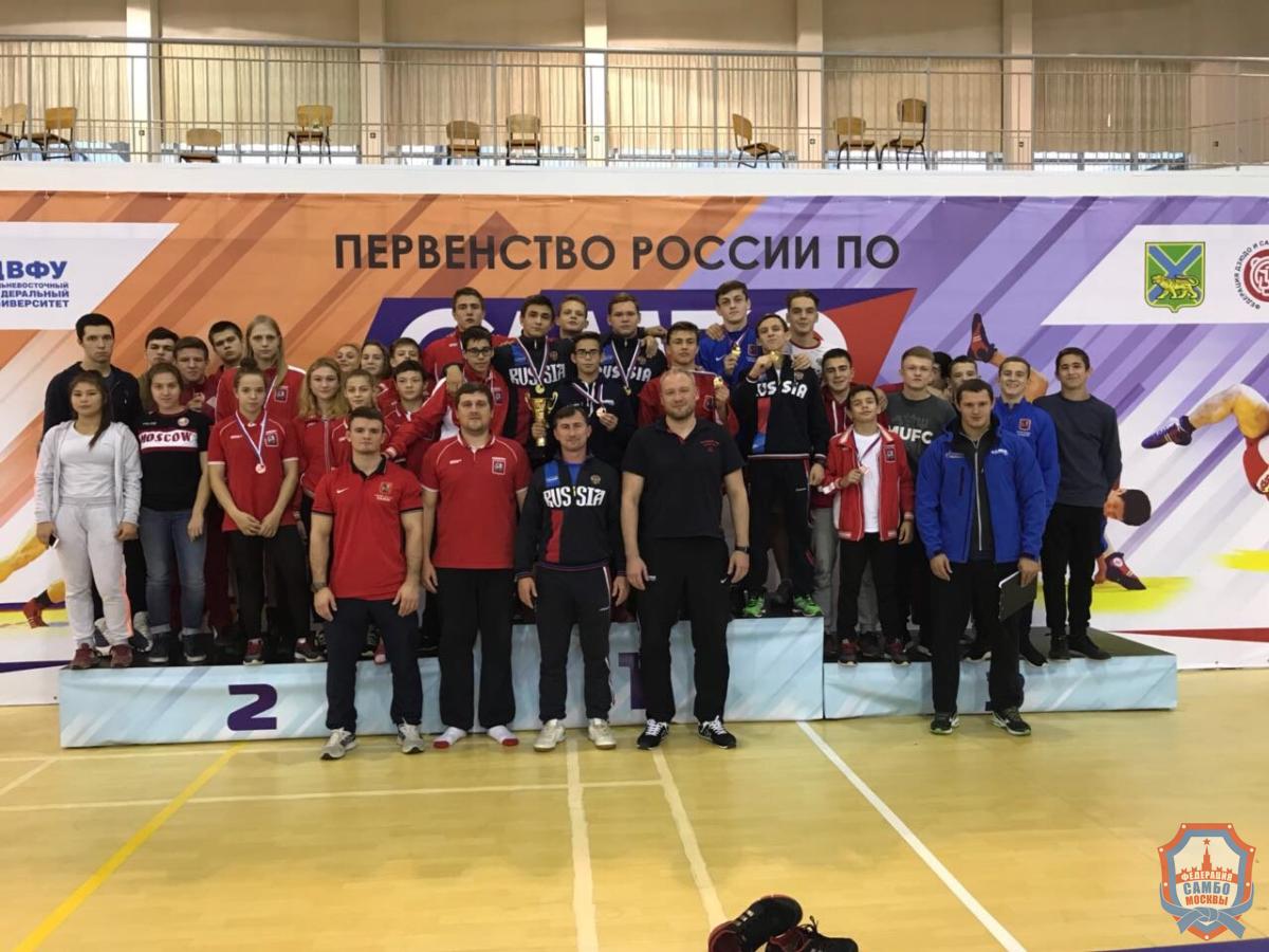 Московские спортсмены завоевали 13 медалей на Первенстве России во Владивостоке