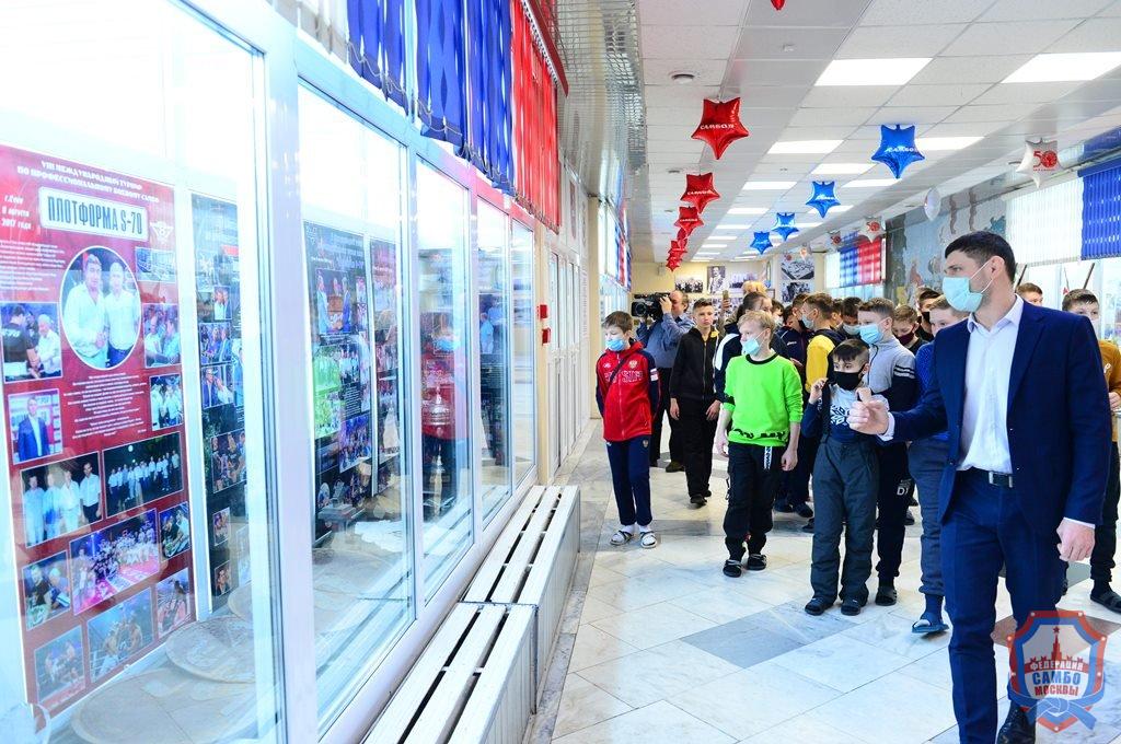 В «Самбо-70» в гости приехали учащиеся спецклассов самбо МБОУ «СОШ № 2» г. Чебоксары