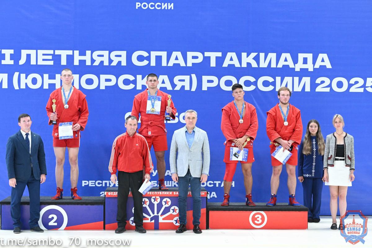 Триумф команды Москвы на VI Летней Спартакиаде молодежи России по самбо!