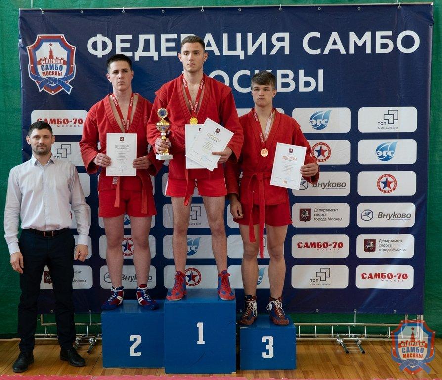 Первенство Москвы по боевому самбо среди юношей 16-18 лет прошло в ФОК "Ясенево"